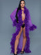 BW834VI Glamour Robe Violet