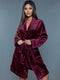 2259 Kaylee Robe Burgundy