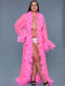 BW834NP Glamour Robe Neon Pink