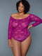 2248P Marina Bodysuit Dark Magenta