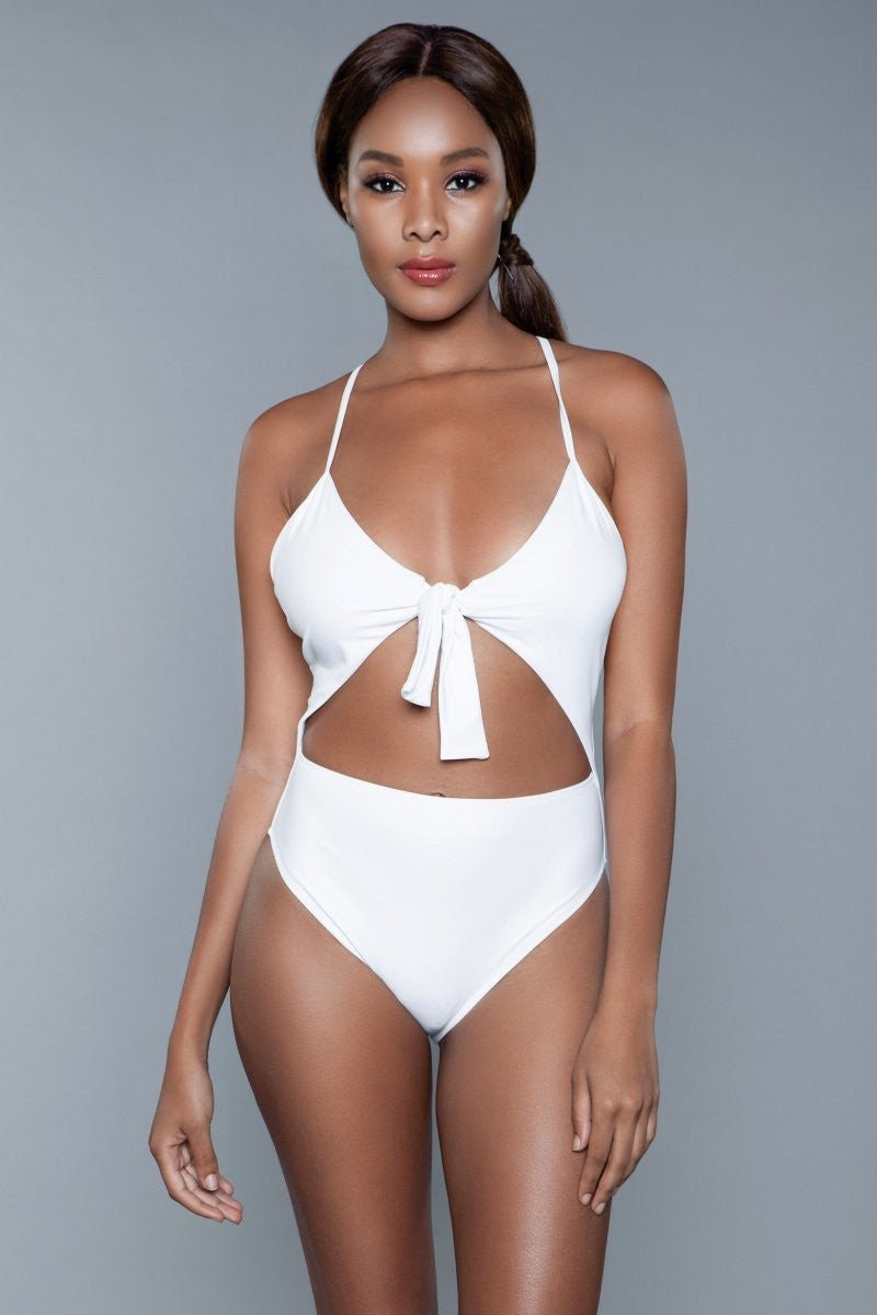 1983 Delaney Swimsuit White