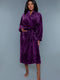 2260 Helena Plush Robe Purple