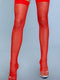 1915 Great Catch Thigh Highs Red