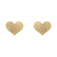 Bijoux Indiscrets Flash Pasties - Gold Hearts