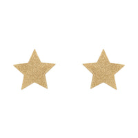 Bijoux Indiscrets Flash Pasties - Gold Stars