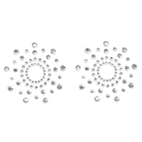 Bijoux Indiscrets Mimi Jewel Pasties - Silver