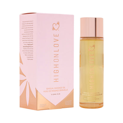 HighOnLove Massage Oil - Tropical Sunset 120ml