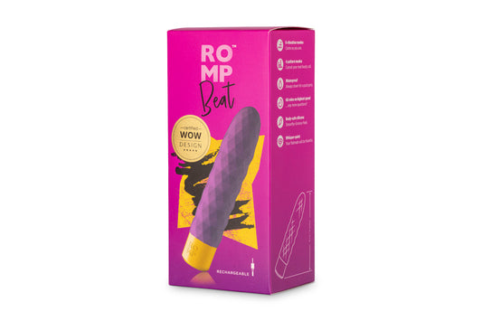 ROMP Beat Bullet Vibrator - Purple