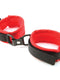 Mink Faux Fur Handcuffs - Red