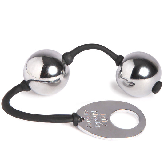 Fifty Shades Inner Goddess Silver Metal Pleasure Balls