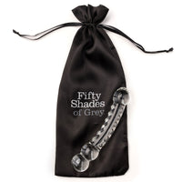 Fifty Shades Drive Me Crazy Glass Massage Wand