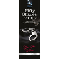 Fifty Shades - You Are Mine Metal Handcuffs