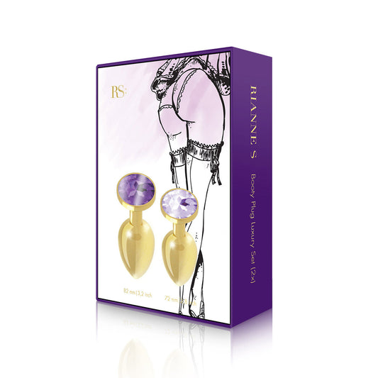 Rianne S Booty Plug Set 3-Pack - Gold