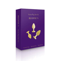 Rianne S Booty Plug Set 3-Pack - Gold