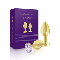 Rianne S Booty Plug Set 3-Pack - Gold