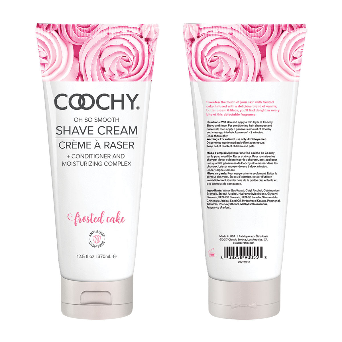 Coochy Shave Cream 12.5oz - Frosted Cake