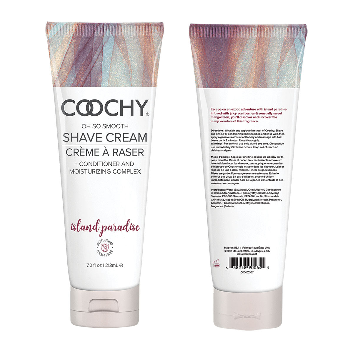 Coochy Shave Cream 7.2oz - Island Paradise