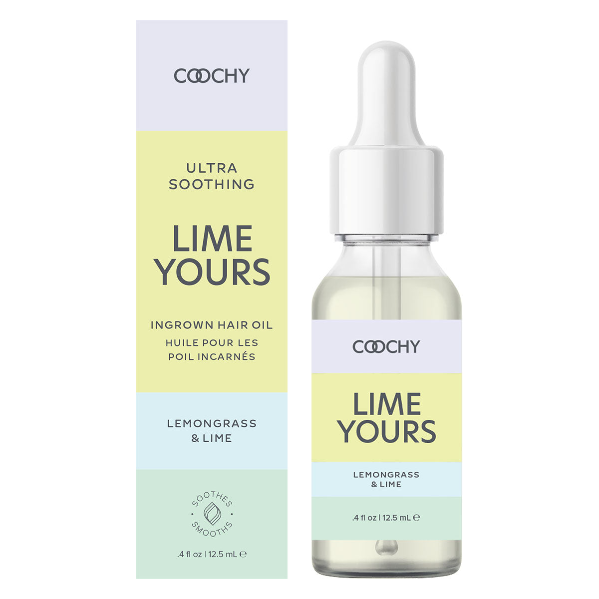 Coochy Ultra Lime Yours Ingrown Hair Oil 12.5ml - Lemongrass and Lime