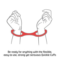 Quickie Cuffs - Medium - Red