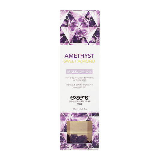 Exsens Massage Oil 100ml- Amethyst Sweet Almond