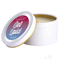 Massage Candle Get Laid Passion Fru 4oz