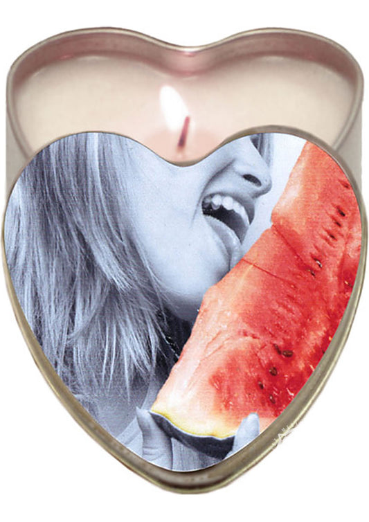 Edible Heart Candle Watermelon