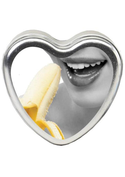 Edible Heart Tropical Candle Banana