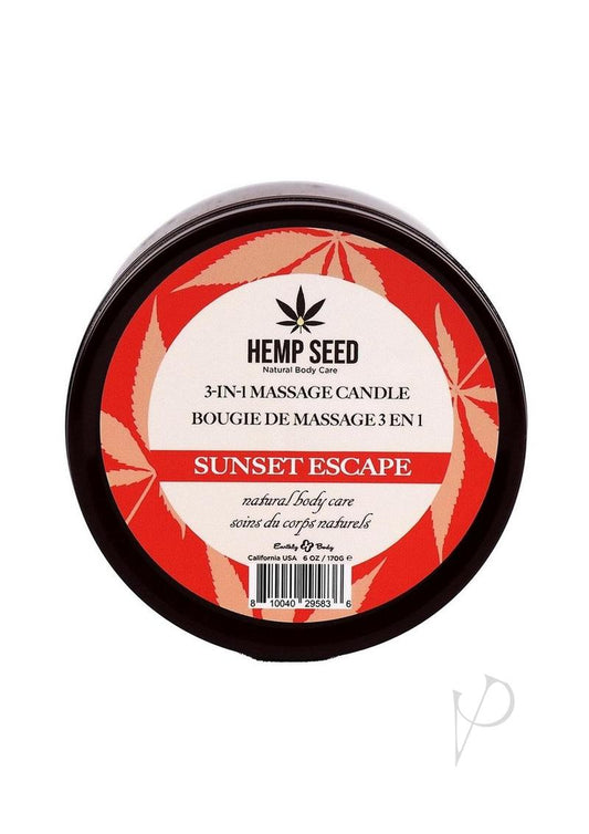 Hempseed 3n1 Candle Sunset Escape