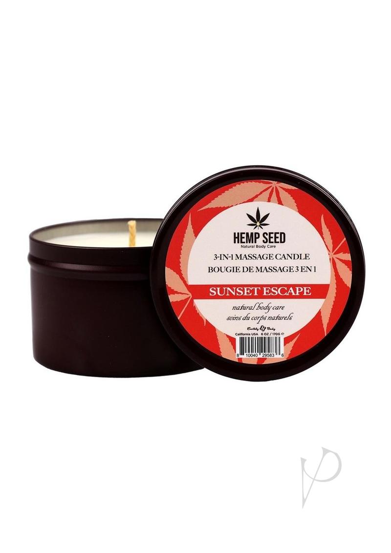 Hempseed 3n1 Candle Sunset Escape