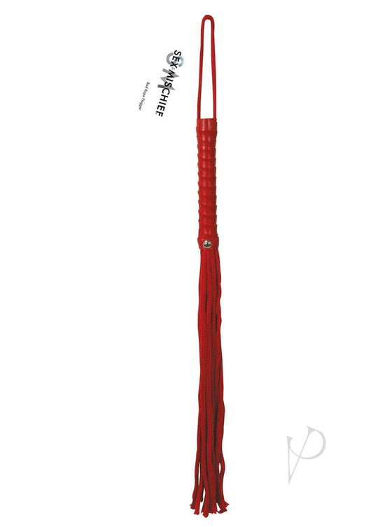 Sandm Red Rope Flogger