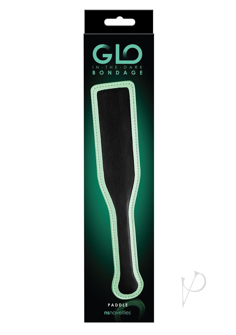 Glo Bondage Paddle Green