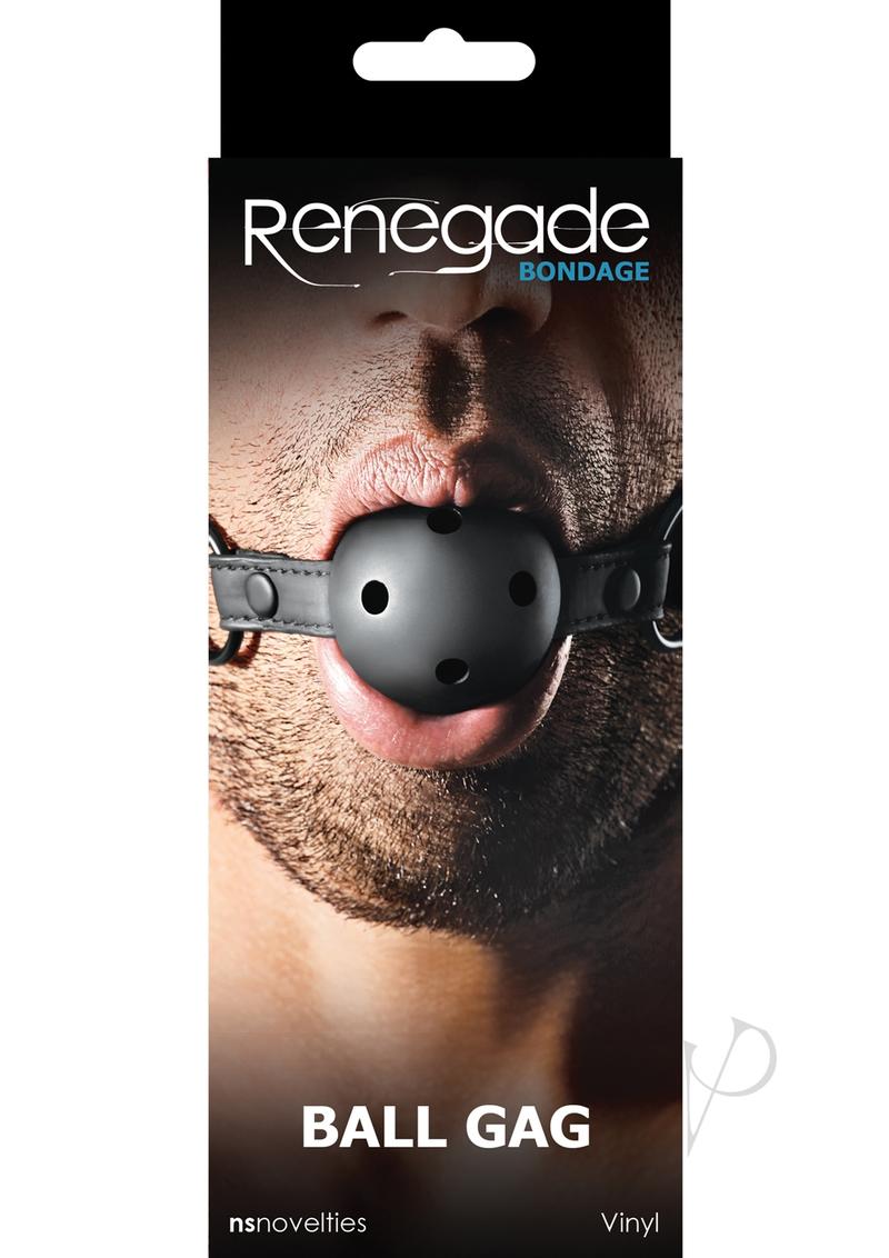 Renegade Bondage Ball Gag Black