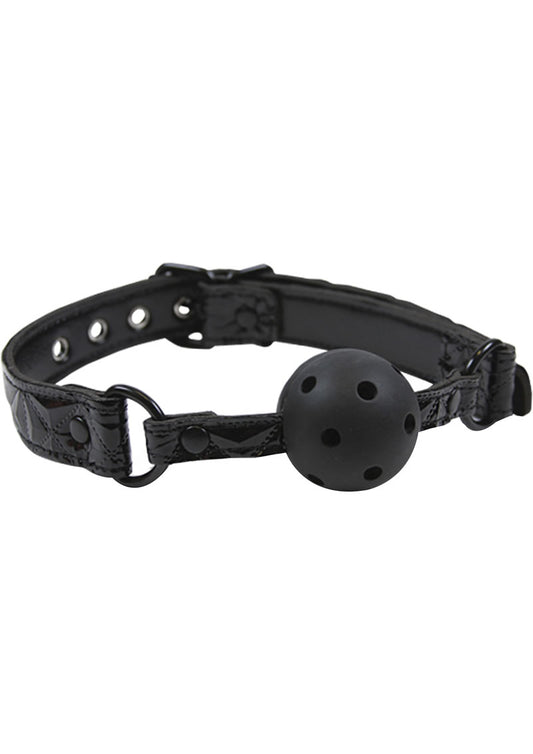 Sinful Ball Gag Black