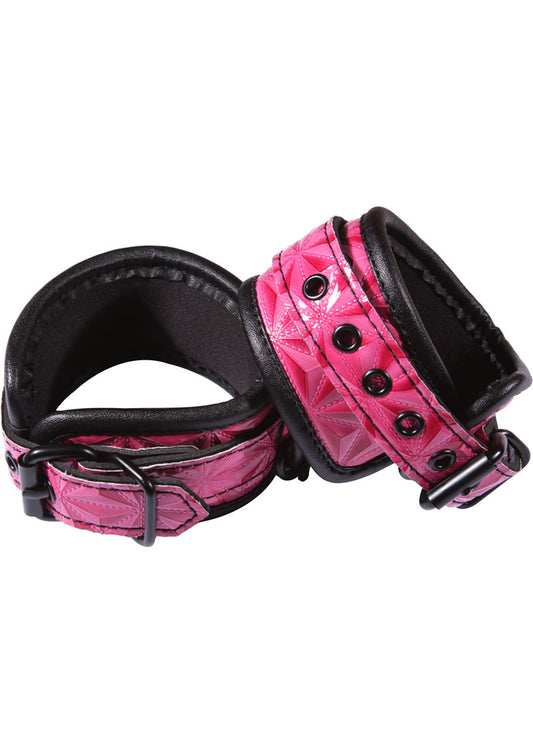 Sinful Wrist Cuffs Pink