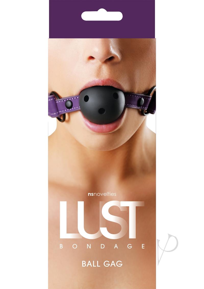 Lust Bondage Ball Gag Purple