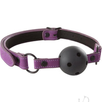 Lust Bondage Ball Gag Purple