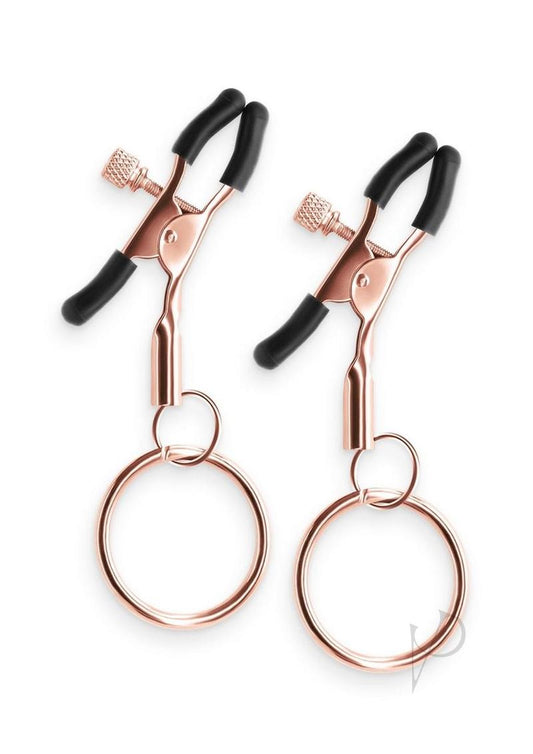 Bound Nipple Clamps C2 Rose Gold