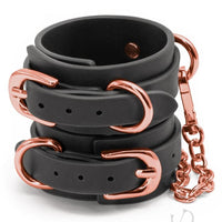 Bondage Couture Wrist Cuffs Black