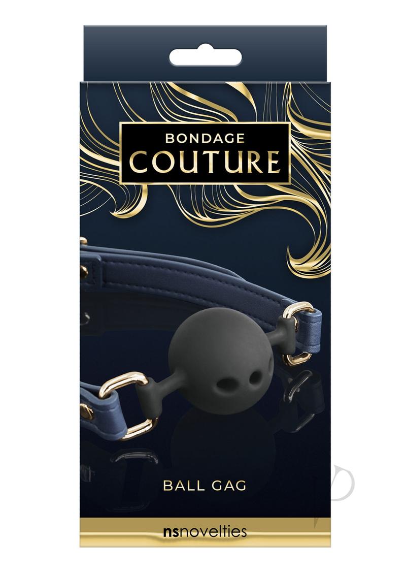 Bondage Couture Ball Gag Blue