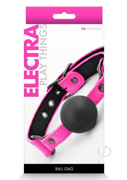 Electra Play Things Ball Gag Pink