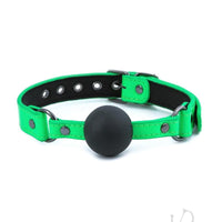 Electra Play Things Ball Gag Green