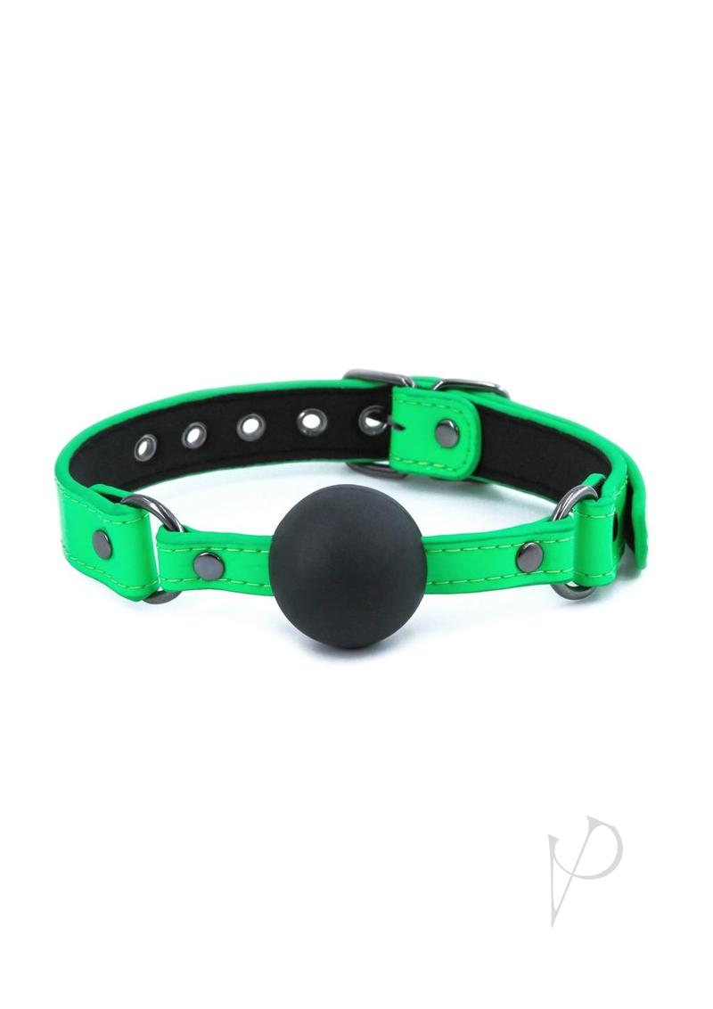 Electra Play Things Ball Gag Green