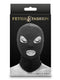 Fetish Fashion Eyes Mouth Hood Blk