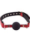 Rouge Ball Gag Red/black