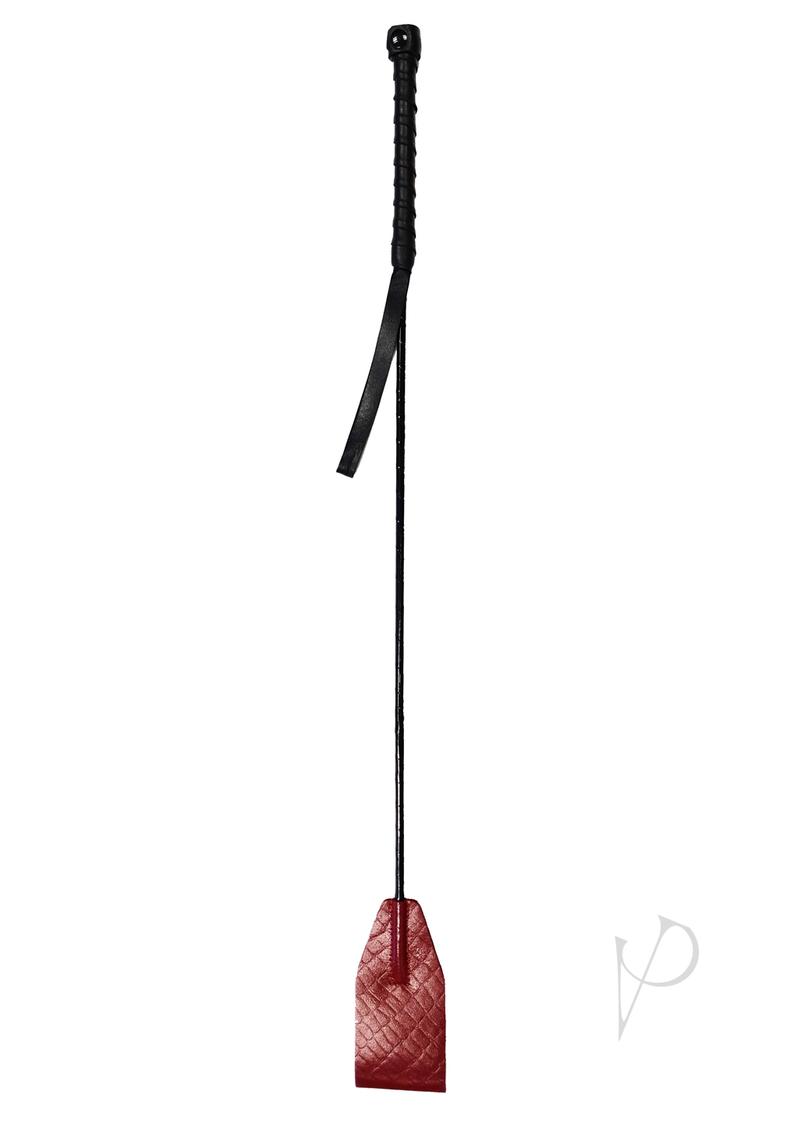 Rouge Anaconda Riding Crop Cuff Burg/blk