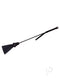 Rouge Tasseled Riding Crop Black