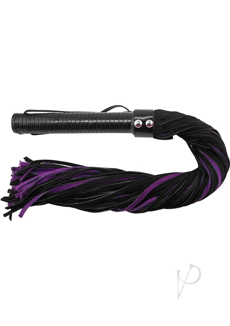 Rouge Suede Flogger Black/purple