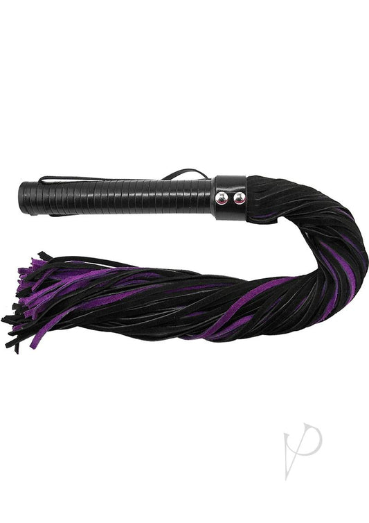 Rouge Suede Flogger Black/purple