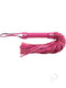 Rouge Short Leather Flogger Pnk