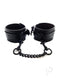 Leather Wrist Cuff Black